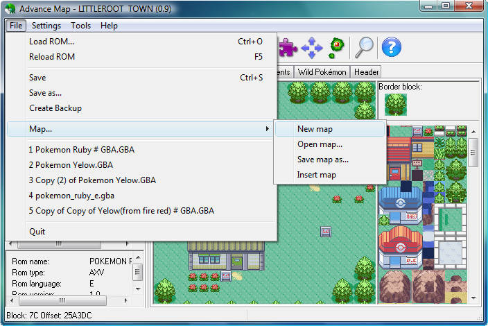 Pokémon Yellow Sprite Editor – Hack Rom Tools